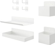 Zestaw akcesoriów do nadstawki na biurko, 8 szt.