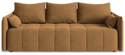 Rozkładana/ze schowkiem sofa w kolorze terakoty 225 cm Moku – Makamii