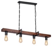 Lampa wisząca HARD 4xE27/60W/230V na łańcuchu