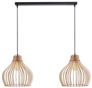 Lampa sufitowa na linkach BARREL 2xE27/24W/230V