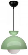 Zielona lampa wisząca z metalowym kloszem ø 25 cm Arta – Opviq lights