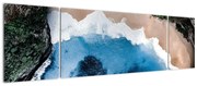Obraz plaży Nusa Penida, Indonezja (170x50 cm)