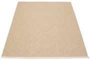 Beżowy dywan odpowiedni na zewnątrz 140x200 cm Mono Light Nougat – Pappelina