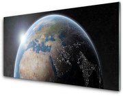 Panel Szklany Planeta Ziemia Wszechświat