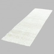 Dywan shaggy jednokolorowy krem 80 cm x 250 cm