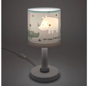 Dalber 60621N - LED lampka dziecięca RHINO&CROCO 1xG4/4W/230V szara