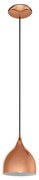 Eglo 55284 - Lampa wisząca na lince CORETTO 1xE27/60W/230V miedziana