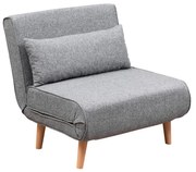 Fotel Folde Single Light Grey