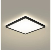 Brilagi - LED Oświetlenie łazienkowe ULTRA SLIM LED/24W/230V 42x42 cm czarny IP54