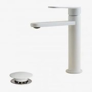 Zestaw Mosiężnej Baterii Umywalkowej Alameda Oraz Zawór Spustowy Click-clack Ze Stali Nierdzewnej I Mosiądzu - Sklum