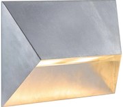 Nordlux - Oprawa ścienna zewnętrzna PONTIO 2xGU10/25W/230V IP54 srebrna