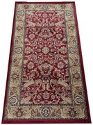 Czerwony dywan z klasycznym stylu K4-B14