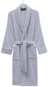 Modalowy unisex szlafrok DELUXE XXL Jasnoniebieski
