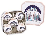 Papierowe bombki zestaw 5 szt. ø 7,5 cm Magi Memory – Casa Selección