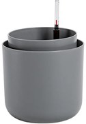 Plastia Doniczka samonawadniająca Tolita szary, śr. 19 cm, śred. 19 cm