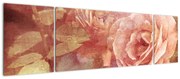 Obraz róż (170x50 cm)