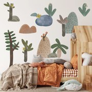 Naklejki na ścianę - Egzotyczny krajobraz