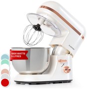 Klarstein Bella 1800W 5L Robot Kuchenny Biały/Różowe Złoto