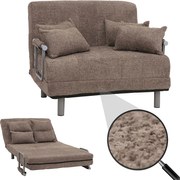 Fotel z funkcją spania MCW-K29,  jasnobrązowy