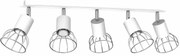 Lampa Sufitowa 5 kloszy, srebrna, kierunkowa Dante Silver 5x mini GU10