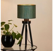 Brilagi - Lampa stołowa BOSTON ROLLER 1xE27/15W/230V zielono-złota