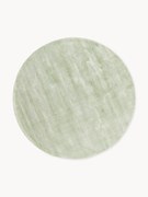 Okrągły ręcznie tkany dywan z wiskozy Jane