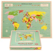 Puzzle (liczba elementów 1000) World Map – Rex London