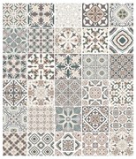 Szklana płyta ochronna na kuchenkę FLOOR TILE, 60 x 70 cm, WENKO