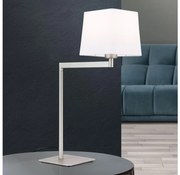 Orion LA 4-1209/1 - Lampa stołowa CARLTON 1xE27/40W/230V biały/matowy chrom