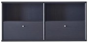 Czarny zestaw do przedpokoju w dekorze jesionu Mistral – Hammel Furniture