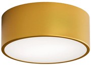 Lampa sufitowa do łazienki CLEO z czujnikiem, 1x E27/24W/230V, Ø20 cm, IP54, złota