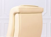 Stylowy skórzany fotel gabinetowy Prestige. Klasyczny fotel do biura. Ekskluzywny design i wysoka jakość. Meble gabinetowe do kancelarii.