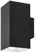 Rabalux 77157 zewnętrzna oprawa ścienna LED Urfa,18W, IP65, czarna, 16 cm