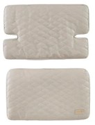 Beżowa wkładka do krzesełka do karmienia Greyish gesteppt – Roba