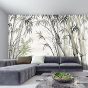 Fototapeta - Bambusy (196x136 cm)