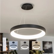 Brilagi - ściemnialna lampa wisząca LED na lince FALCON II LED/99W/230V Ø 60 cm czarna + pilot