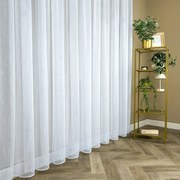 Firana gładka nakrapiana nowoczesna dekoracyjna matowa wys. 300 cm