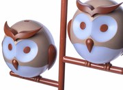 LAMPA SUFITOWA OWL 2XG9 LED