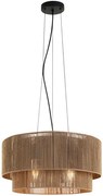 LAMPA SUFITOWA APP1837-1CP NATURE BLACK