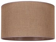 Duolla - Uniwersalny abażur ROLLER E27 pr. 50 cm brązowy