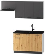 Komplet mebli kuchennych 1,2 x 1,8 m M1-E64