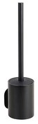 Szczotka WC 8x35,5 cm stal nierdzewna/czarna