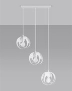 Lampa wisząca TULOS 3L biała SOLLUX  LIGHTING