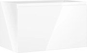 Mexen Orio szafka łazienkowa podumywalkowa 80 cm, 1 szuflada, biała połysk - 91A10-08047-1-BF00