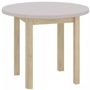 Stół okrągły ADAM 80 cm kaszmir/dąb cremona torro SIGNAL