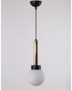 Lampa wisząca ze szklanym kloszem ø 15 cm Cota – Squid Lighting