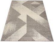 Szary przecierany dywan nowoczesny M4-E76