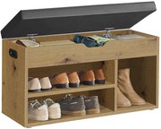 Nowoczesna szafka na buty dąb artisan - Tocador 7X