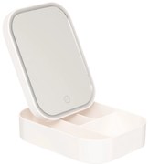 Lusterko kosmetyczne LED 2w1 LUMI pudełko,19,8 x 15 x 6 cm