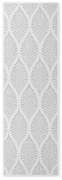 Chodnik odpowiedni na zewnątrz w szaro-śmietankowym kolorze 80x250 cm Duet Liora – NORTHRUGS